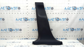 Mazda CX-5 17-24 black center pillar trim, scratches, whitened plastic