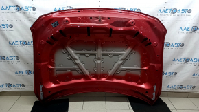 Naked hood Mazda CX-5 17-24 steel, white 25D, bumper, dents