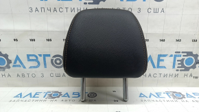Rear left headrest Mazda CX-5 17-24 black leather, scratches, contact with water