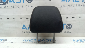 Mazda CX-5 17-24 right rear headrest, black leather, brown stitching