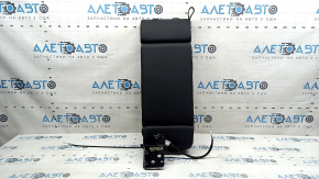 Rear seat backrest, 2nd row, center, Mazda CX-5 18-25, black leather, without headrest, with USB
