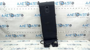 Rear seat backrest, 2nd row, center, Mazda CX-5 18-25, black leather, without headrest, with USB