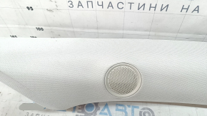 Upper right front pillar trim for Mazda CX-5 17-25 (under speaker), gray, dry-cleanable