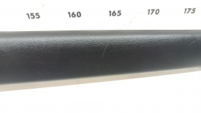 Mazda CX-5 17-25 black leather dashboard trim panel with start/stop button, scratches
