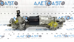 Mercedes W213 E 300/350/400/450 17-23 EPS RWD steering rack without rods and tips, broken housing