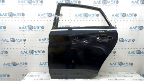 Bare rear left door Toyota Prius 30 10-15 black 202