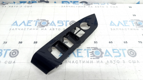 Front left window lift control trim for Mazda CX-5 17-24, gloss black, scratches