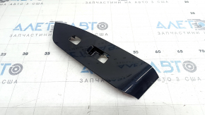 Mazda CX-5 17-24 front right window lift control trim, gloss black, scratches