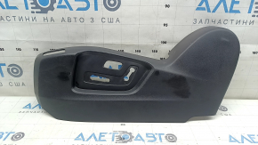 Left side driver's seat trim for Mazda CX-5 19-25, black, electrically powered, bumpers, broken mount