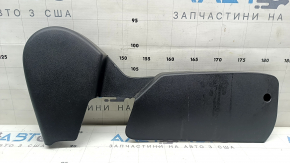 Right side driver's seat trim for Mazda CX-5 19-22, black, dry-cleanable, butt