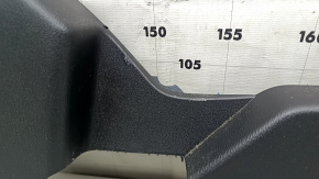 Right side driver's seat trim for Mazda CX-5 19-22, black, dry-cleanable, butt