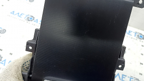 Lincoln Corsair 20-26 center console compartment cover, black, scratches