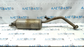 Rear muffler with barrel for Toyota Prius 30 10-15
