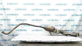 Toyota Prius 30 10-15 exhaust pipe with catalytic converters