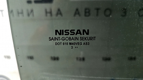 Rear right door glass for Nissan Rogue 21-26 US built, tinted