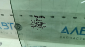 Front right door glass Nissan Rogue 21-24 S US built