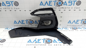 Right fog light frame for Infiniti Q50 18-24 Sport, black