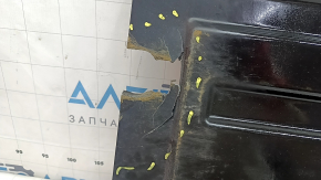 Front left underbody protection for BMW X3 F25 11-17, missing fragment, cracks