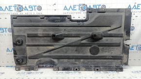 Front left underbody protection for BMW X3 F25 11-17, missing fragment, cracks
