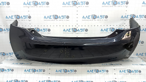 Rear bumper bare Toyota Prius 30 10-15 black, cracked, dented