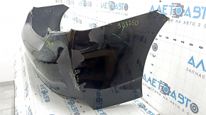 Rear bumper bare Toyota Prius 30 10-15 black, cracked, dented