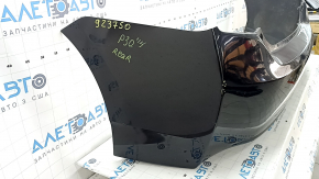 Rear bumper bare Toyota Prius 30 10-15 black, cracked, dented