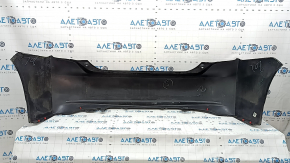 Rear bumper bare Toyota Prius 30 10-15 black, cracked, dented