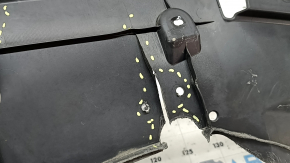 Front bumper guard for Toyota Prius 30 13-15 rest. Tears, no fragments, scratches.