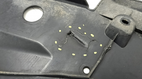 Front bumper guard for Toyota Prius 30 13-15 rest. Tears, no fragments, scratches.