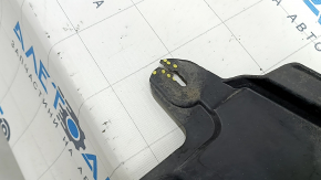 Front bumper guard for Toyota Prius 30 13-15 rest. Tears, no fragments, scratches.