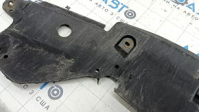 Front bumper guard for Toyota Prius 30 13-15 rest. Tears, no fragments, scratches.