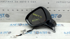 Left side mirror assembly Nissan Rogue 21-23 BSM, S JP built, 5 pins, structure, BSM