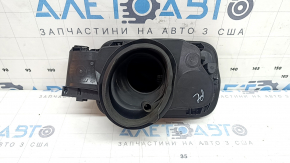 Fuel filler flap assembly with housing BMW X3 F25 11-17 cracked mounting, peeling cross