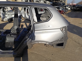 Quarter wing rear left BMW X3 F25 11-17 on the body, graphite, butt