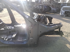Front right quarter panel of BMW X3 F25 11-17 with an eyelash, on the body, graphite, dented threshold