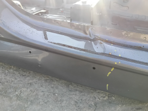 Front right quarter panel of BMW X3 F25 11-17 with an eyelash, on the body, graphite, dented threshold