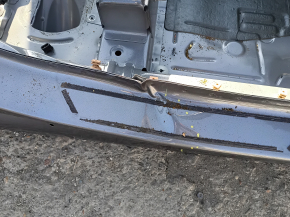 Front right quarter panel of BMW X3 F25 11-17 with an eyelash, on the body, graphite, dented threshold