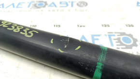 The rear left shock absorber of Toyota Prius 30 14-15 is dented