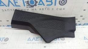 Nissan Rogue 21-26 black rear right door sill plate, US built, scuffed, scratches