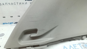 Left rear pillar trim for Nissan Rogue 21-26, gray, US built, scratches, needs cleaning