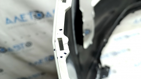 Front bumper bare Nissan Rogue 21-23 without parking sensors US built, graphite, scratch, crack in the mount