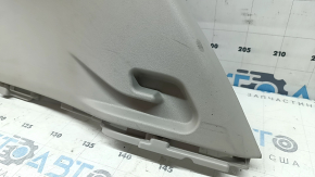 Right rear pillar trim for Nissan Rogue 21-26, gray, US built, needs cleaning, scratches