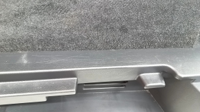 Left arch trim for Nissan Rogue 23-26 black, US built, with scratches