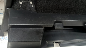 Right arch trim for Nissan Rogue 21-26 black, under a solid floor US built, scratches