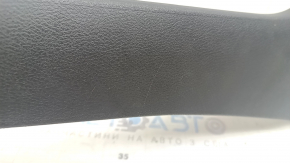 Nissan Rogue 21-26 center console trim, upper right side, plastic, black, scratches