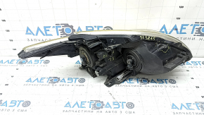 Left front headlight for Toyota Prius 30 13-15, restyling, halogen, web, polishable, broken mount