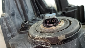 Left front headlight for Toyota Prius 30 13-15, restyling, halogen, web, polishable, broken mount