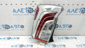 Left headlight for Toyota Prius 30 13-15, cracks in the glass