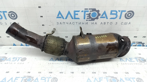 The catalytic converter for the BMW X3 F25 2013-2017 2.0T is rusty.