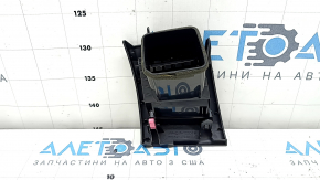 Right air duct deflector for Toyota Prius 30 10-15, black, with trim